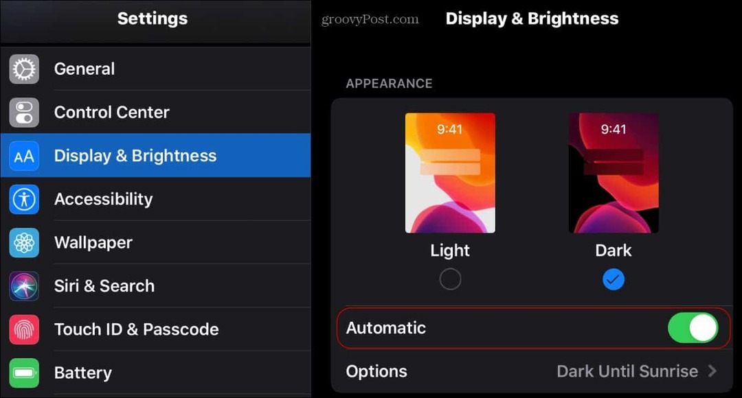 Hur du aktiverar mörkt läge på din iPhone eller iPad