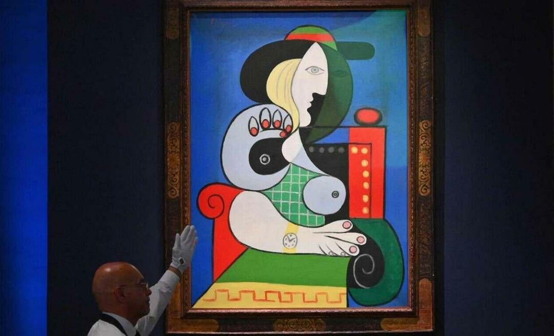 Picassos "Muse"-målning såldes för ett häpnadsväckande pris!
