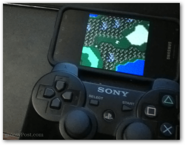 Anslut trådlöst en PS3-kontroller till din Android-telefon