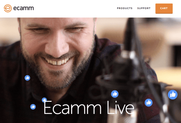 Ecamm är utmärkt för en snabb och enkel show.