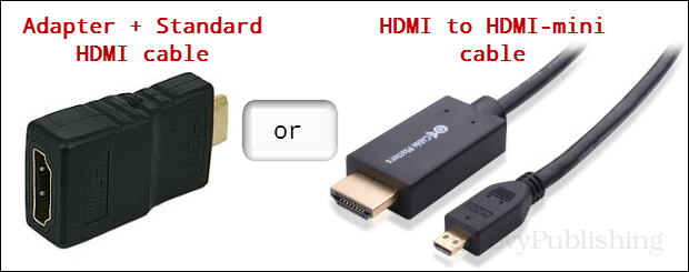 Skicka video till din HDTV från Android-enheter med HDMI-Out