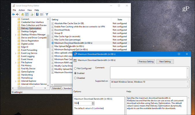 Gruppredigeringsredigerare Windows 10
