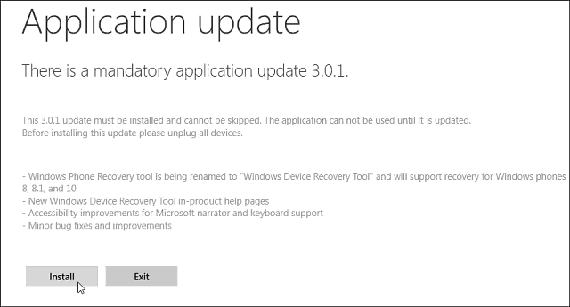 Windows Phone Recovery Tool har ett nytt namn och funktioner