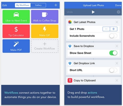 Workflow hjälper dig att sammanföra appar så att du kan automatisera dina uppgifter.