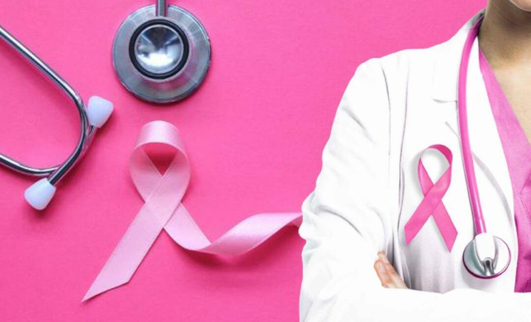 Prof. Dr. İkbal Çavdar: "Bröstcancer har överträffat lungcancer" Om du inte uppmärksammar...