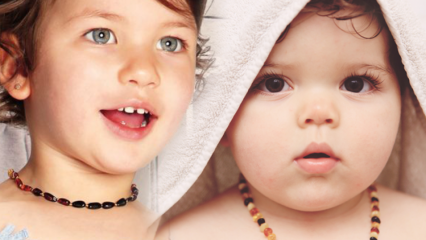Vad är bärnsten halsband för spädbarn? Fördelarna med bärnstenshalsband för spädbarn