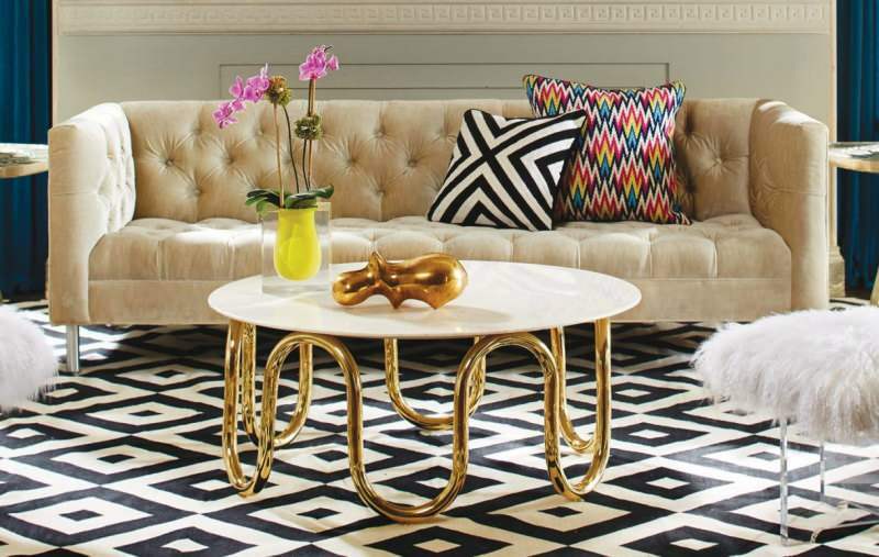 Ny trend inom dekoration: Gyllene möbler