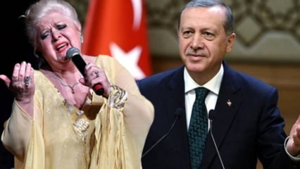Högt berömda ord från Neşe Karaböcek till president Erdoğan