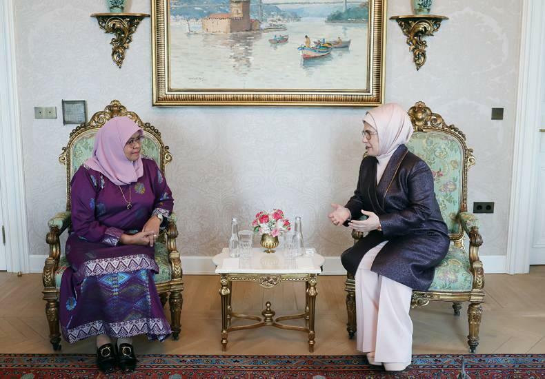 FN: s verkställande direktör Maimunah Mohd Sharif tackade Emine Erdoğan