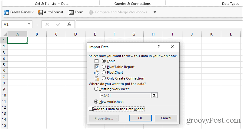 excel importdata alternativ