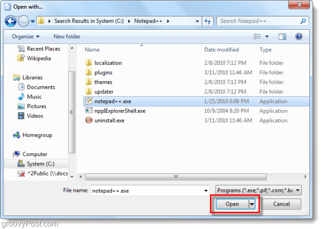 Hur man lägger till programföreningar till filtyper i Windows 7
