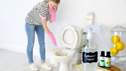 Hur man gör toalett spray hemma? Tips för att göra en naturlig toalettrengöring