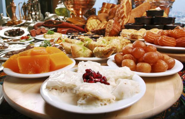 Ramadan bordsinställning