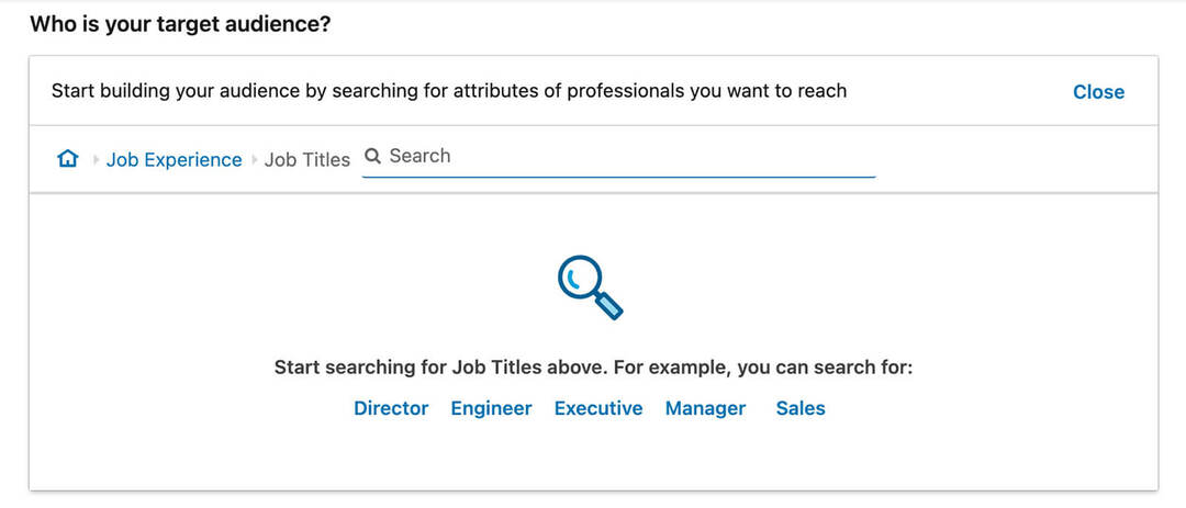 hur-man-använder-targeting-get-in-front-of-concurrent-audiences-on-linkedin-job-titles-campaign-manager-recommendations-step-10