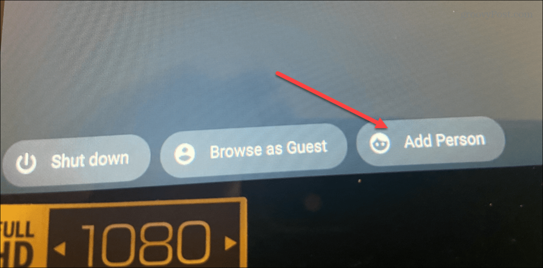 lägg till en användare på Chromebook