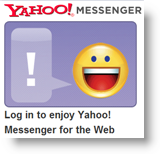 Yahoo Messenger webbaserad klient