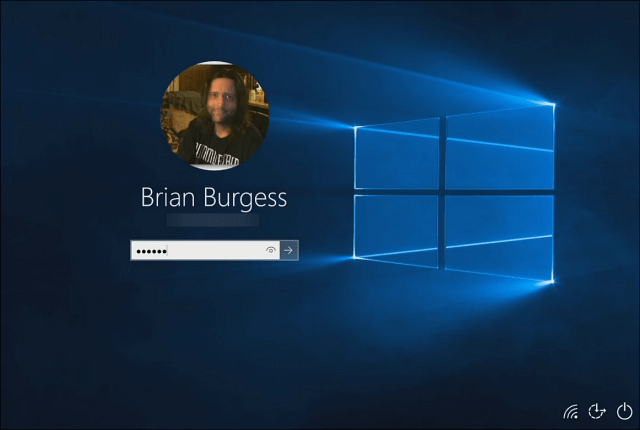 Logga in på Windows 10