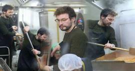 Danilo Zanna gick in i köket för jordbävningsoffer! Italiensk kock i Malatya...