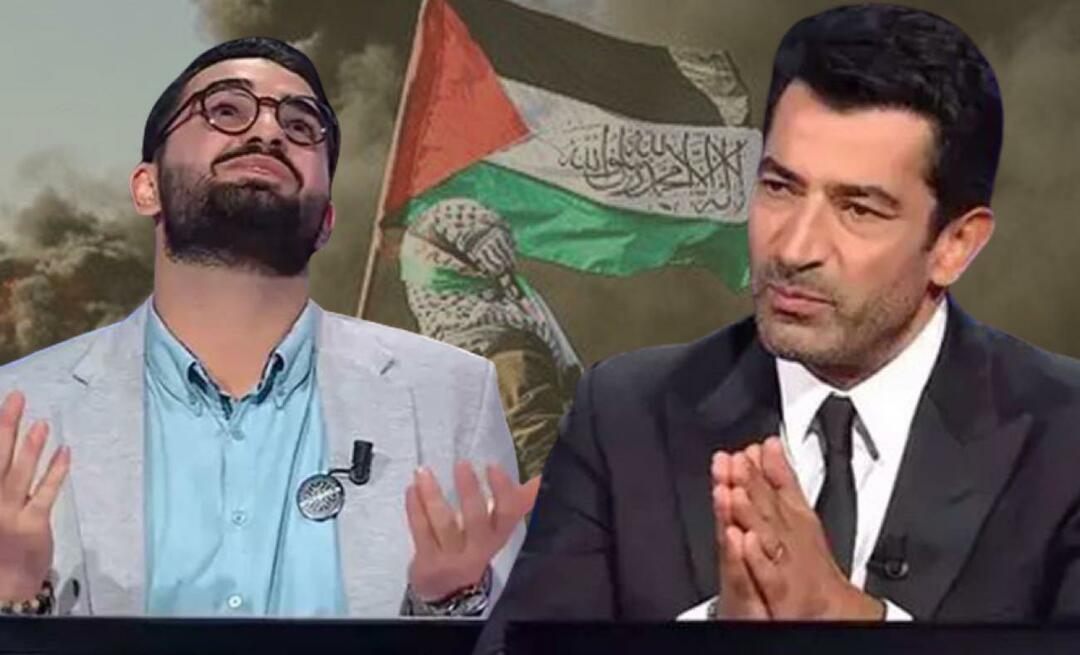 Palestinafrågan återkom i Millionaire! Slående uttalande från Kenan İmirzalıoğlu