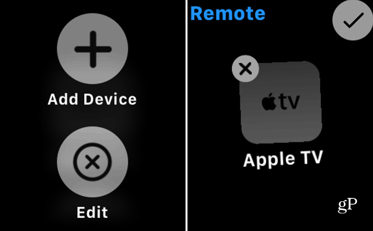 Ta bort Apple TV från Watch