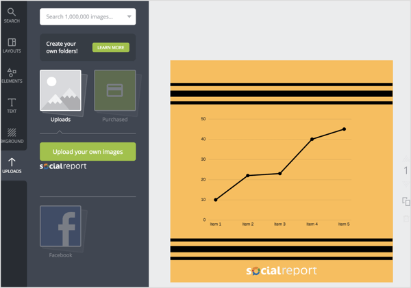 Hur man enkelt utformar sociala mediebilder: 4 gratis verktyg: Social Media Examiner