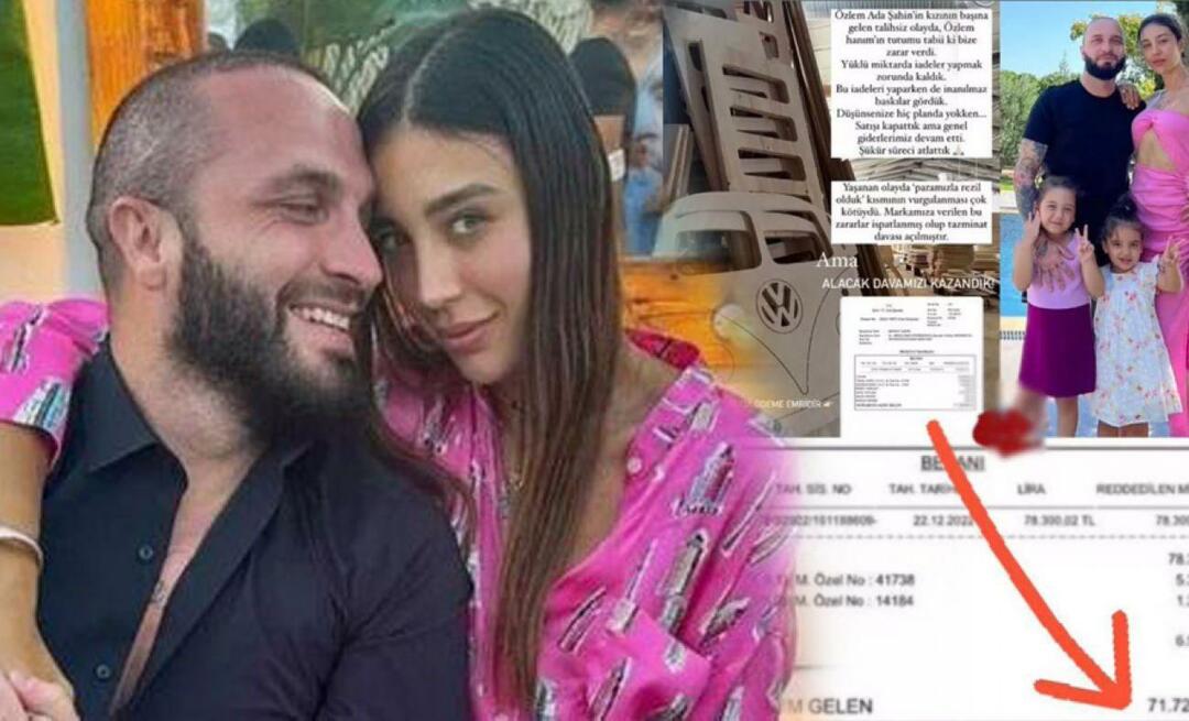 Tråkiga nyheter för Berkay Şahin och hans fru Özlem Ada! Varumärket han stämmer...