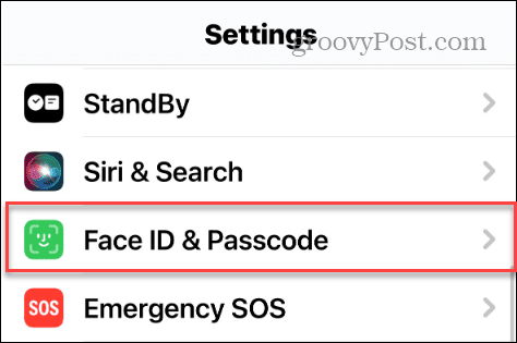 Inaktivera lösenordet på din iPhone