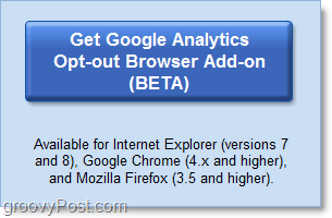 Ladda ner länk Google Analytics Opt-Out Plug-in-tillägg