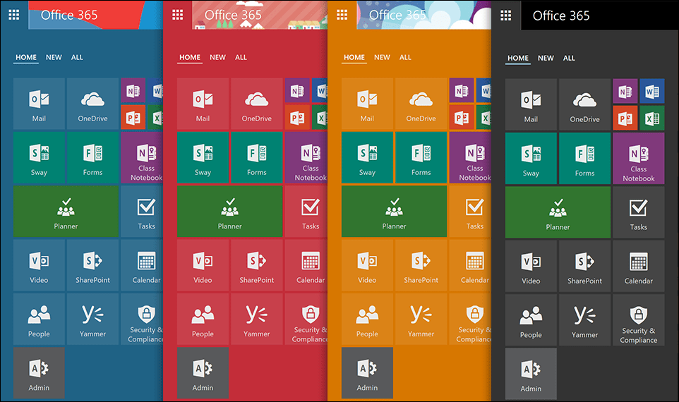 Microsoft uppdaterar Office 365 App Launcher