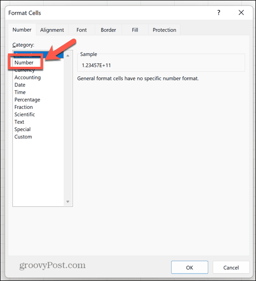 excel talformat