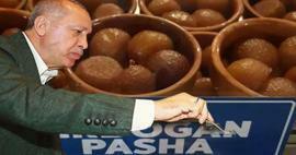 Efterrätten 'Erdogan Pasha' började säljas i Kosovo! De bilderna blev agendan på sociala medier.