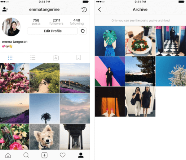 Instagram släppte allmänt sin nya arkivfunktion för alla användare. 