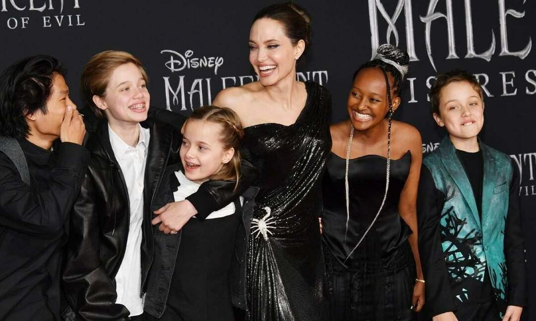 Angelina Jolie och hennes barn