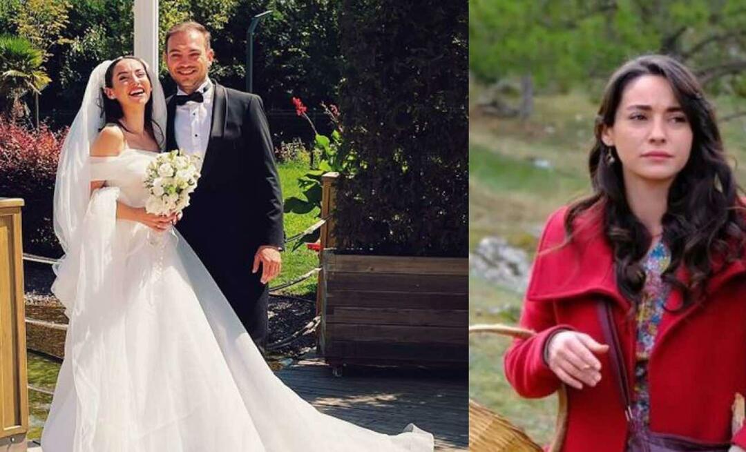Nazlı Pınar Kaya, Cemile från Gönülberget, gifte sig! Hans motspelare lämnade honom inte ensam