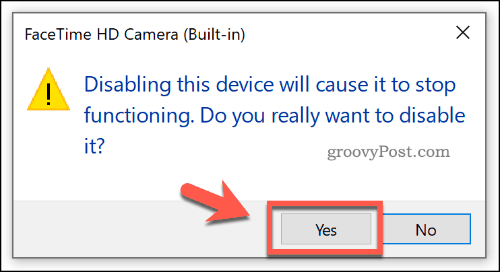 Bekräfta att en enhet är inaktiverad i Enhetshanteraren i Windows 10
