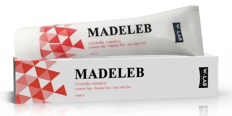 Vad gör Madeleb-grädde och vilka är fördelarna med huden? Hur använder man Madeleb-kräm?