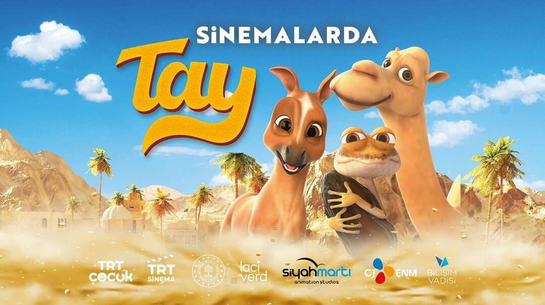 TRT-samproduktionen "TAY" blir den första turkiska animerade filmen som släpps i Mellanöstern