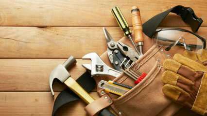 Vilka verktyg ska finnas i reparationspåsen? Innehåll i uppsättningssäck 