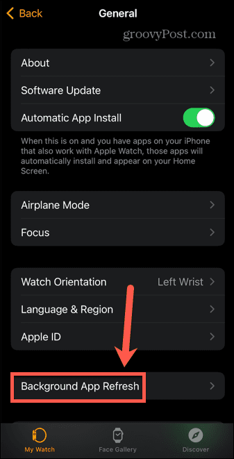 appuppdatera apple watch bakgrundsapp