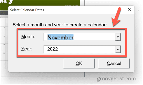 Excel-kalenderdatum