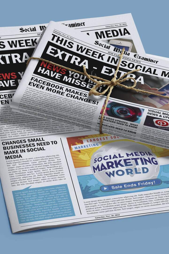 Facebook ändrar sidlayouter: Denna vecka i sociala medier: Social Media Examiner