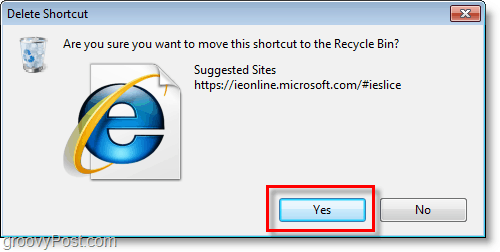 Internet Explorer 8 - radering av confrim