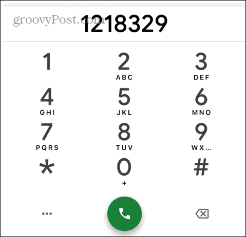 Ringa samtal Google Voice App iPhone