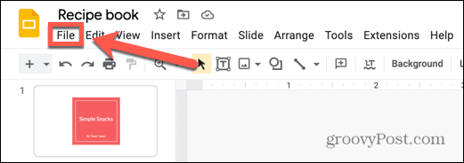 google slides filmeny