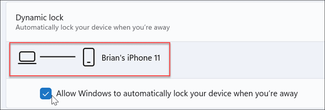 Hur man använder Dynamic Lock på Windows 11