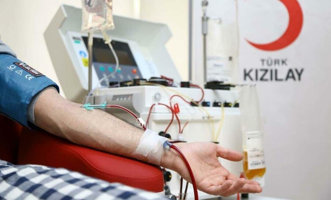 Var och hur donera blod? Vilka är villkoren för att donera blod