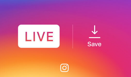 Instagram rullar ut möjligheten att spara livevideo till en telefon när sändningen slutar.