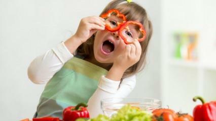 Vad ska vara rätt näring hos barn? Här är januaris frukter och grönsaker...