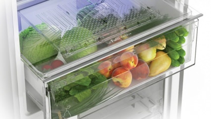 Vad är det skarpare facket i kylskåpet för, hur används det?