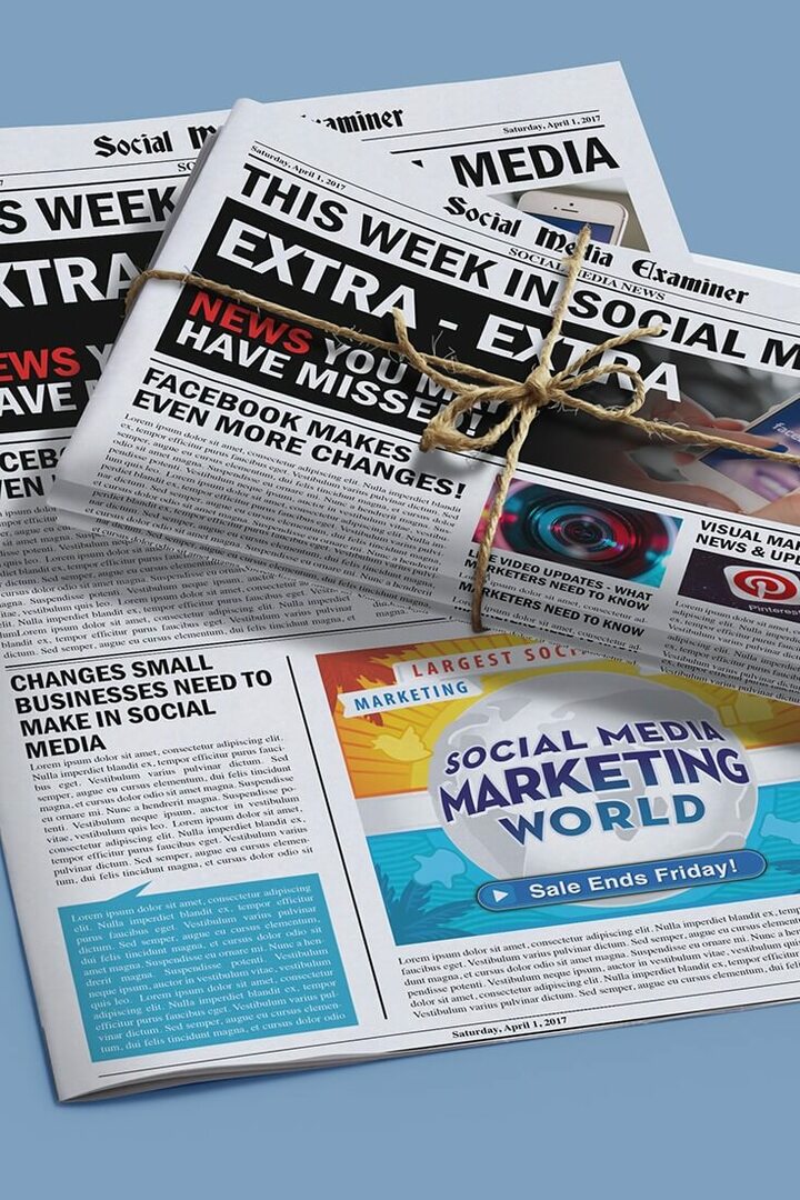 Facebook-berättelser lanseras globalt: Denna vecka i sociala medier: Social Media Examiner